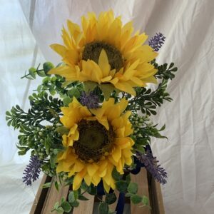 Silk Flower Sunflower Memorial