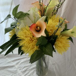 Tropical Citrus Silk Flowers