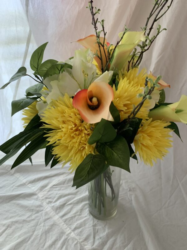 Tropical Citrus Silk Flowers