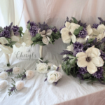 Lilac Magnolia Silk Flower Wedding Collection
