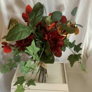 Fall Sunflower Memorial Bouquet